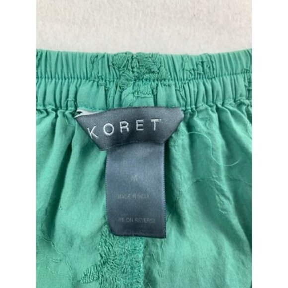 Women’s KORET Midi Turquoise Skirt Cotton - Size M - Picture 5 of 5